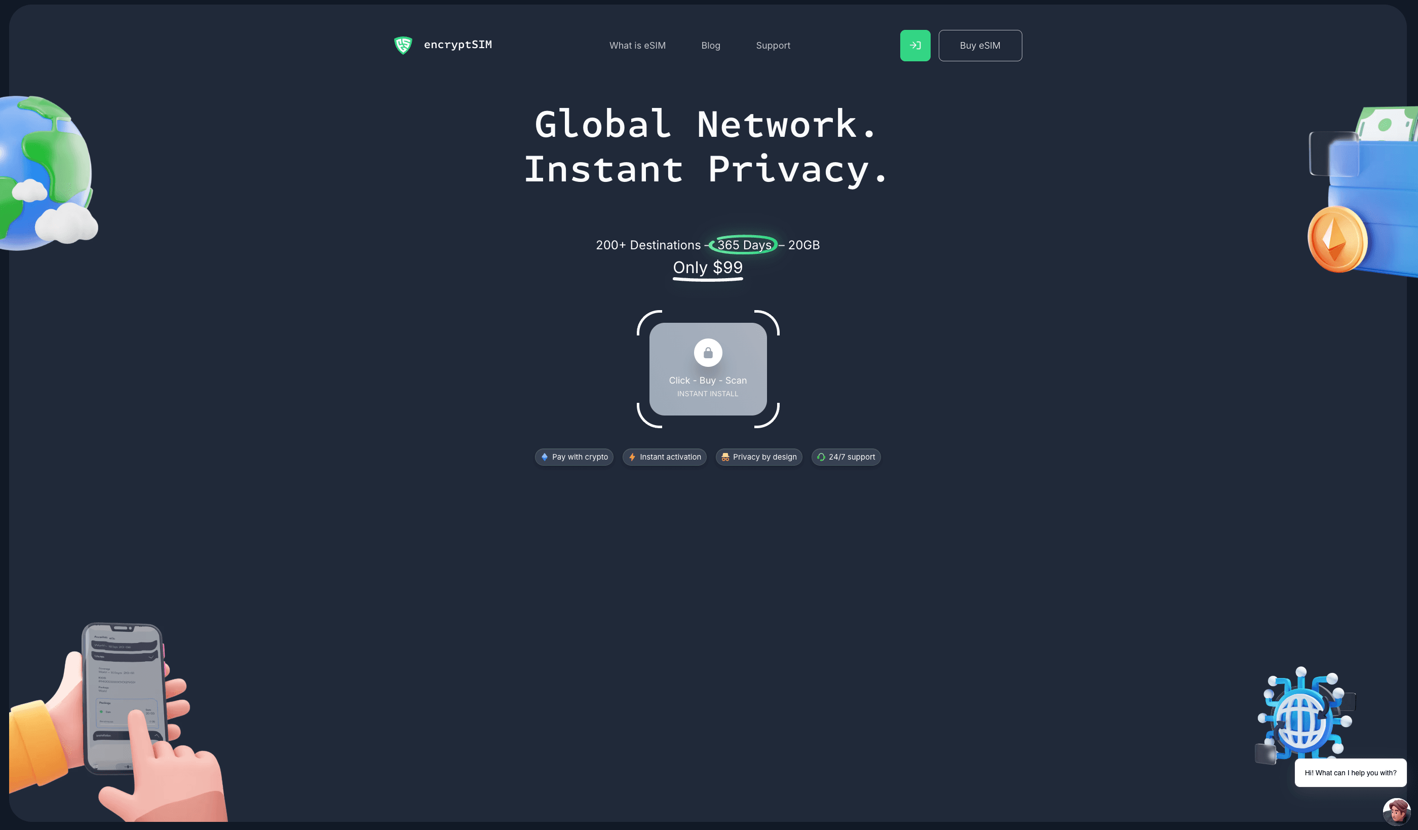 Encrypt Sim App
